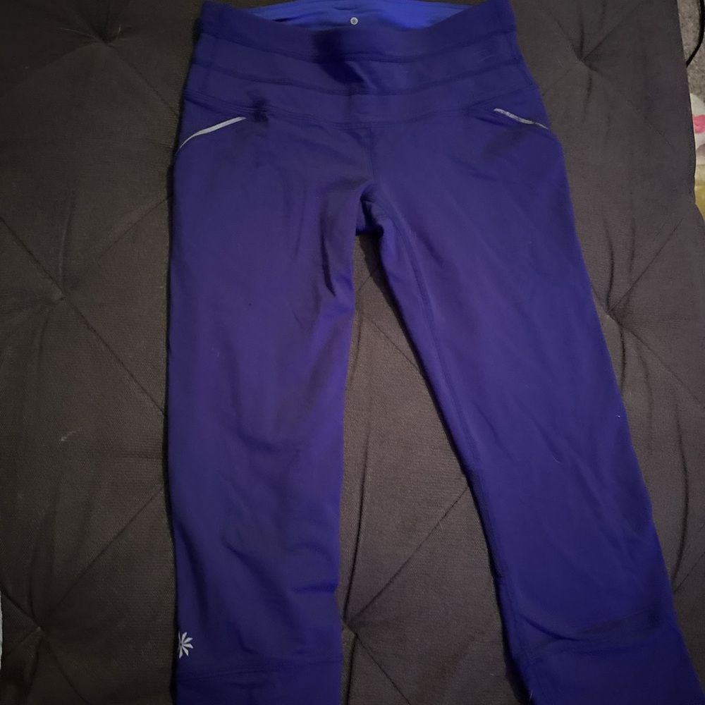 Athleta Vibrant Blue Leggings